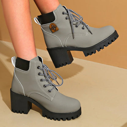 Bota de Cuero Invierno Navidad