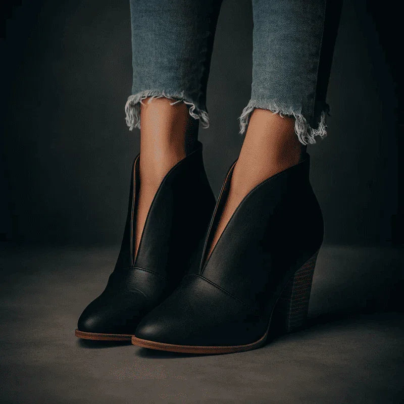 Tacón de Cuero Premium Inora