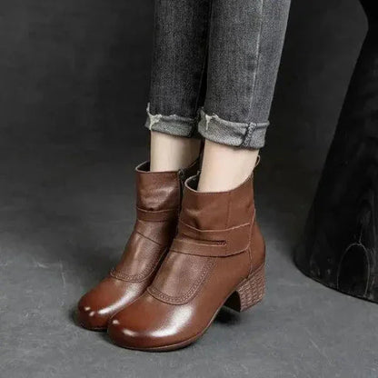 Bota de Cuero Velutto Ortopédica