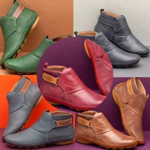 Bota Ortopédica Femenina de Cuero Comfort Alice - Wichau